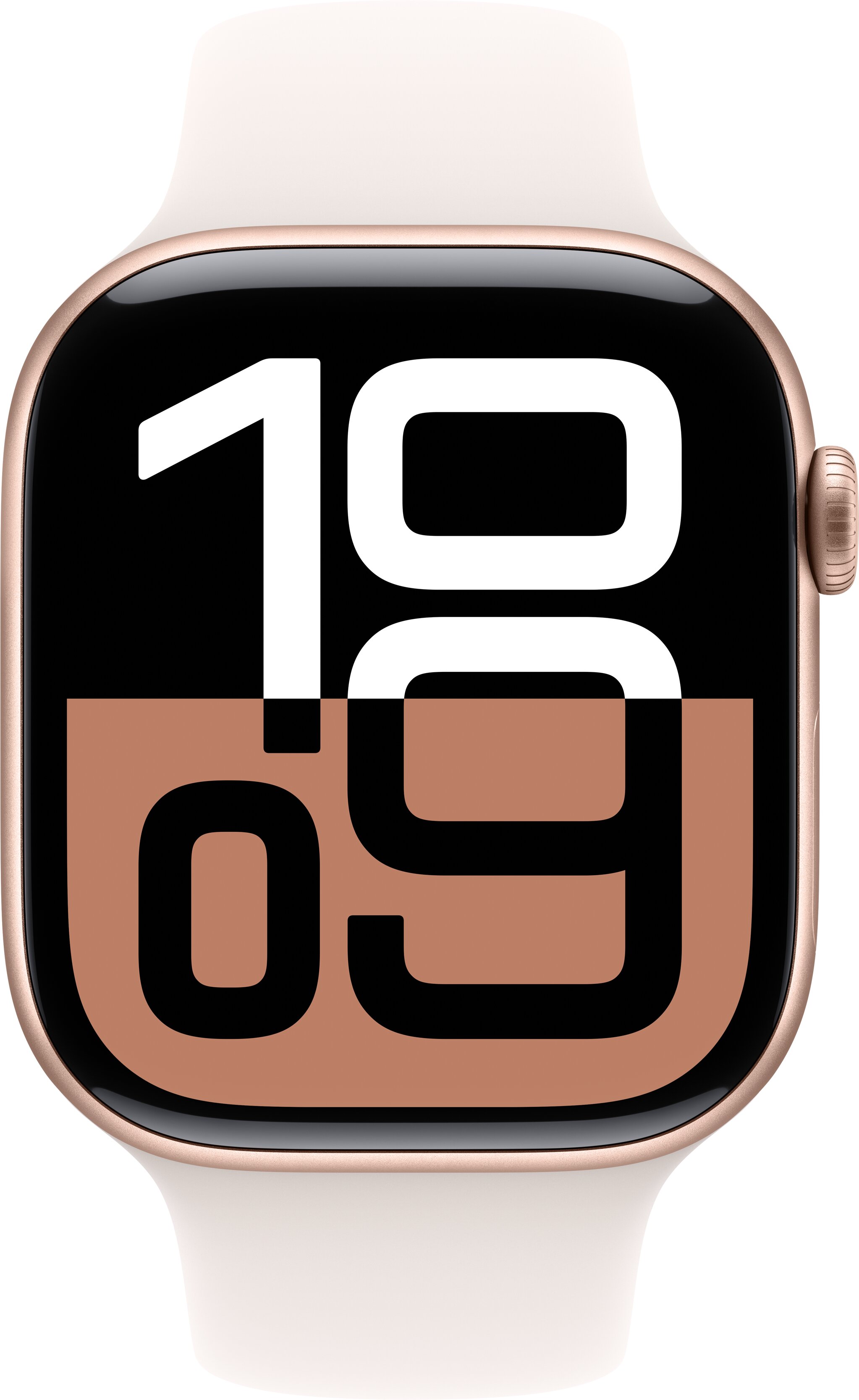 Apple Watch Series 10 GPS 46mm Rose Gold Aluminium Case with Light 
