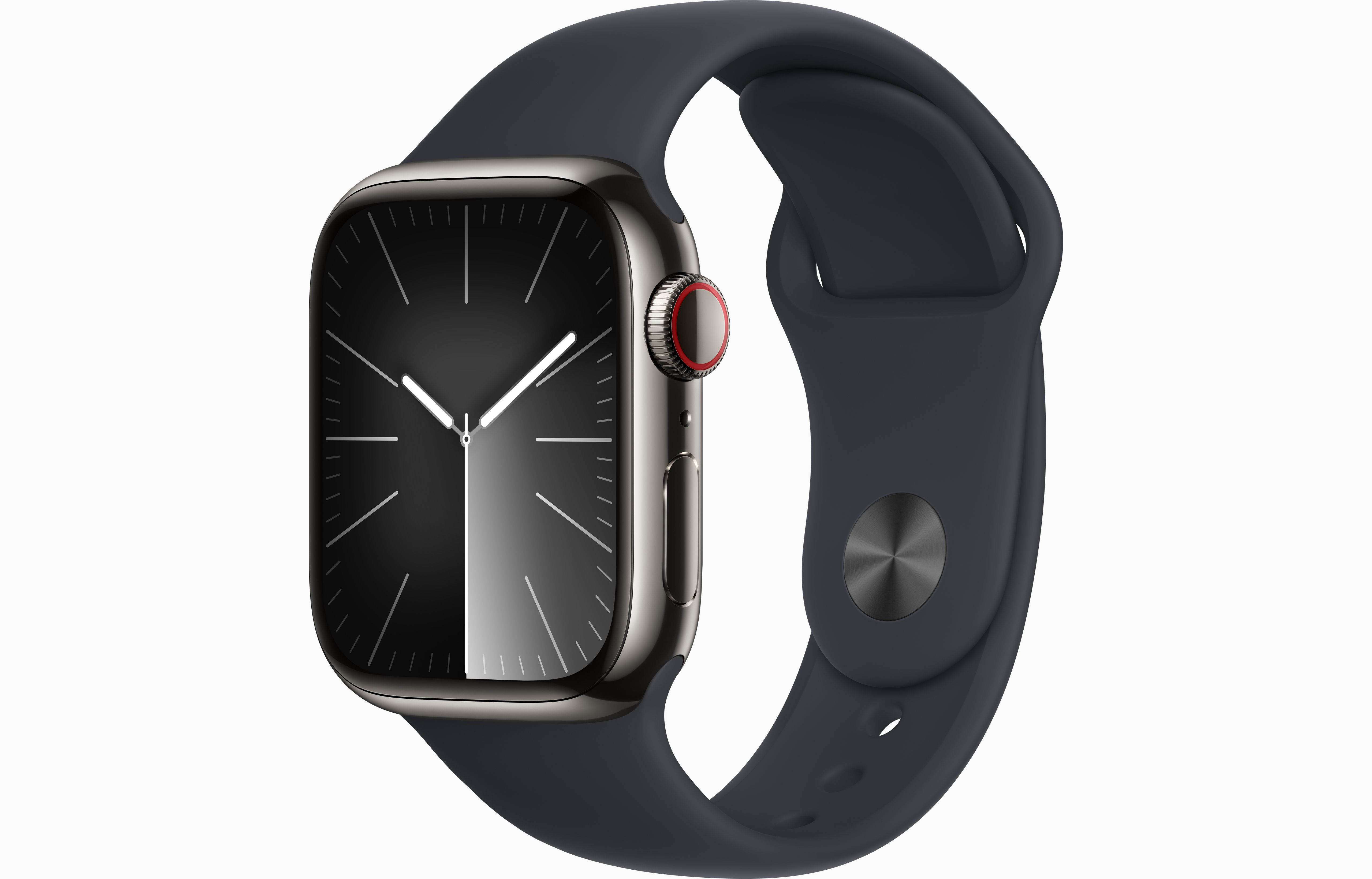 Apple Watch Series 9 GPS + Cellular Stainless Steel Case with 