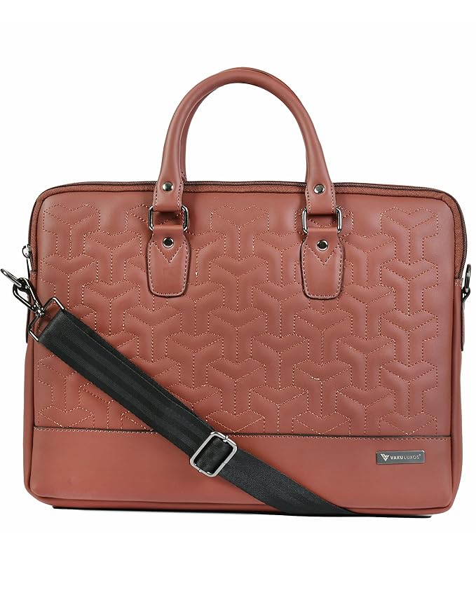 Vaku Luxos Ramona 15 Macbook Leather Sleeve with Strap highly