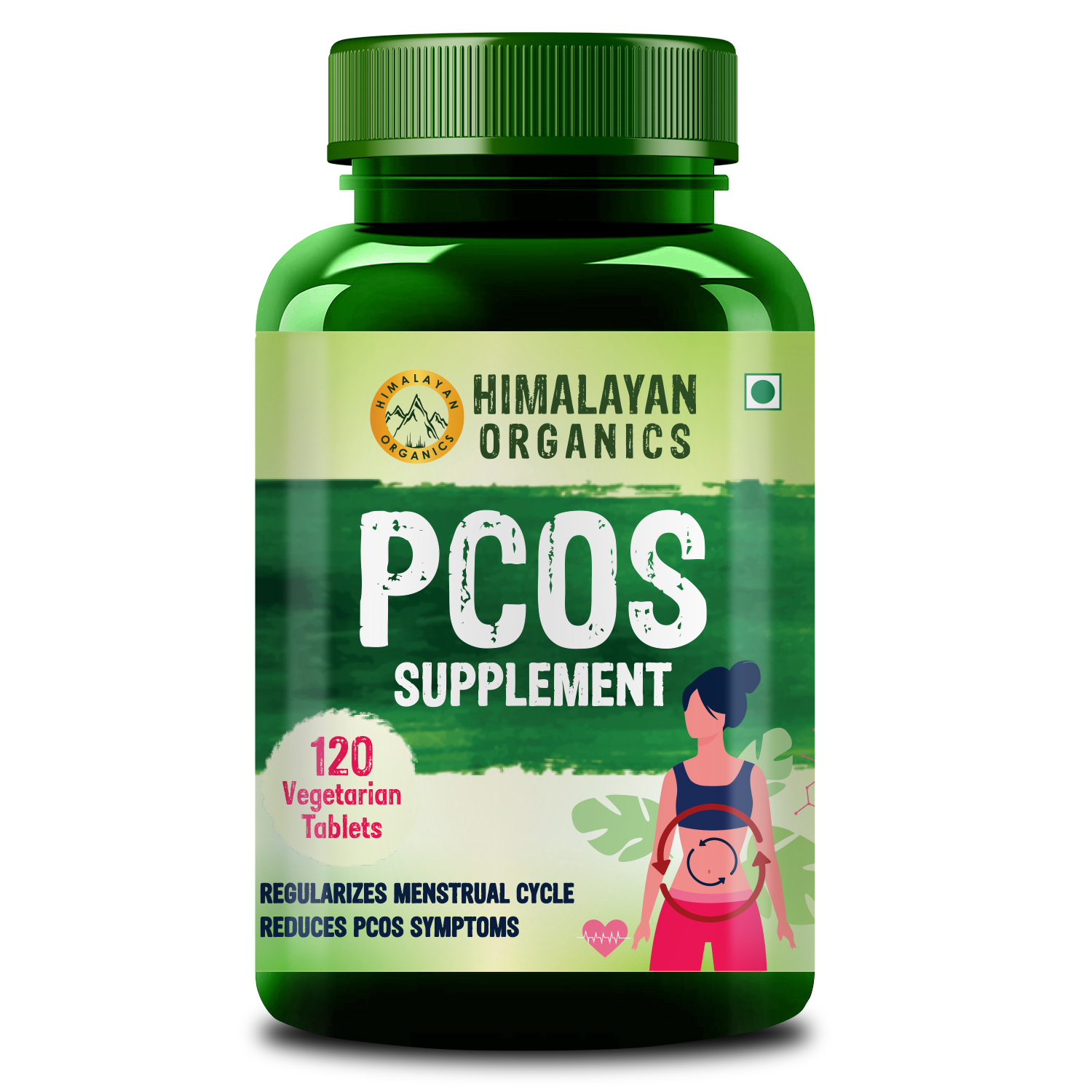 Himalayan Organics PCOS Multivitamin Supplement 2000mg MyoInositol