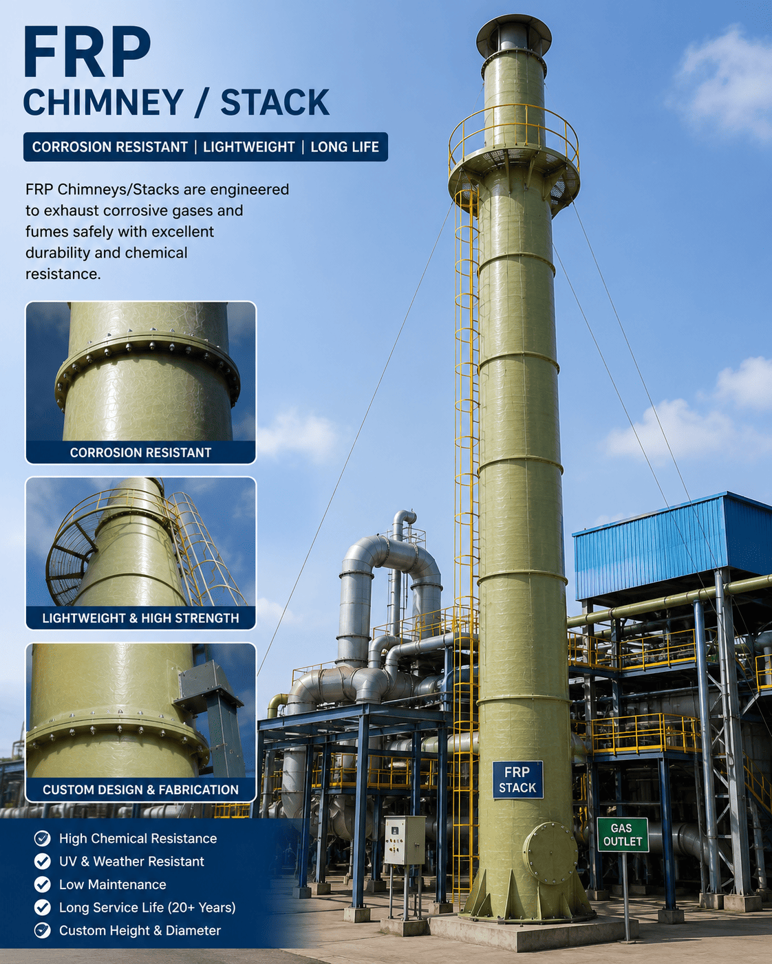 FRP Chimney / Stack