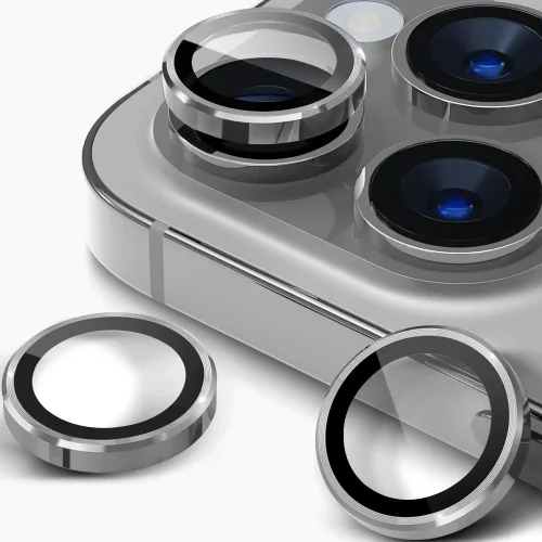 iPhone 11 Pro Camera Lens Protector - Silver