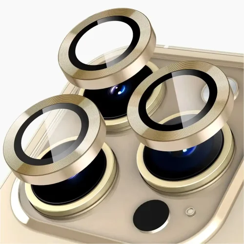 iPhone 11 Pro Camera Lens Protector - Gold