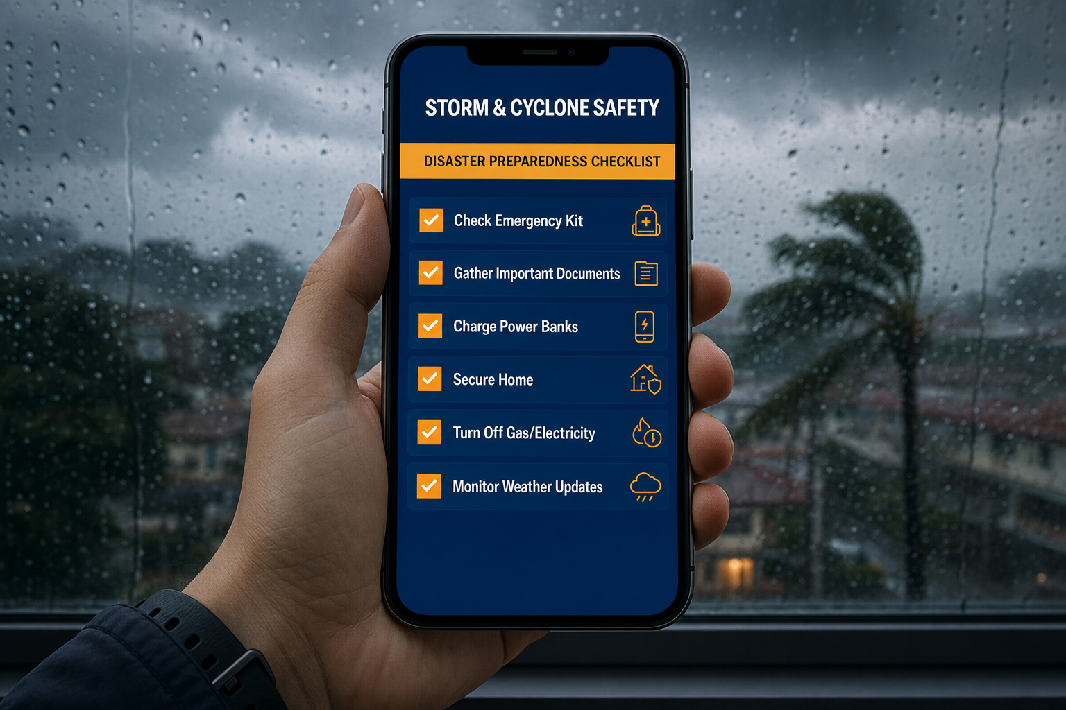 Emergency preparedness during disaster