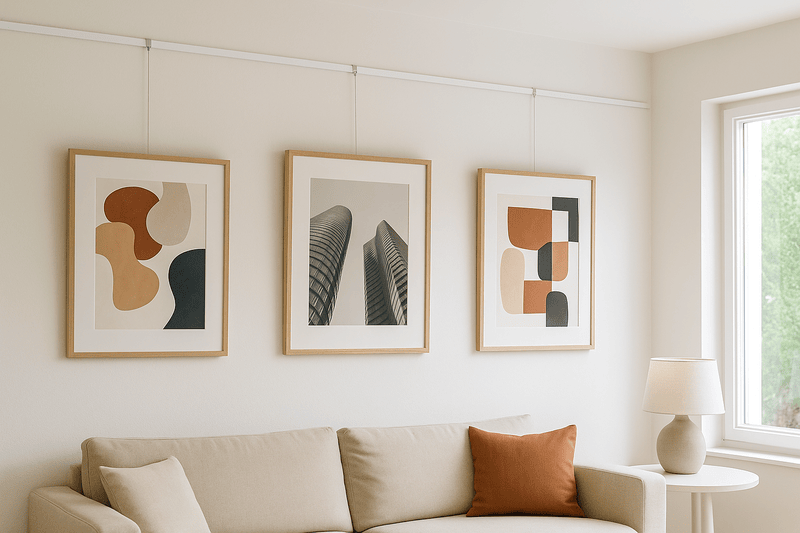 Art & Picture Rail Systems: A Timeless Way to Display Artwork