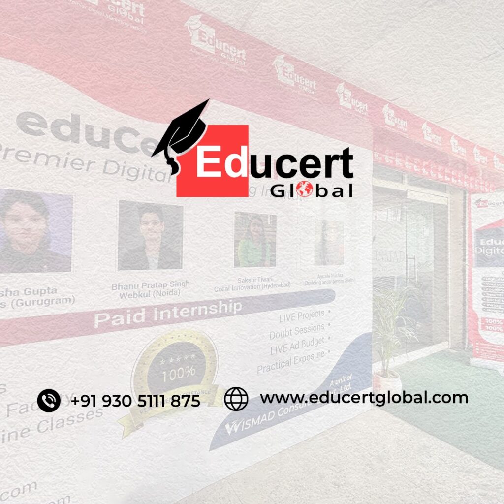 Best Digital Marketing Certificate Course in Lucknow, Gomti Nagar