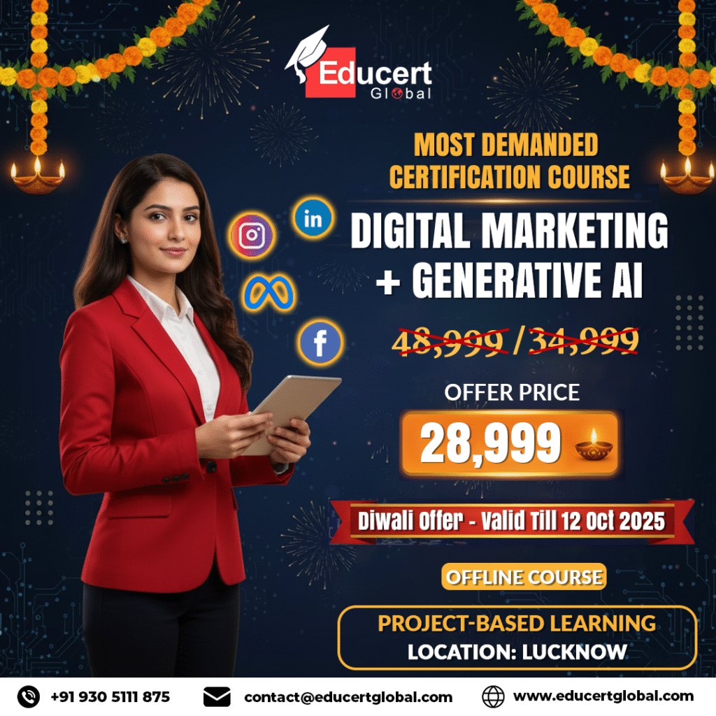 Educert Global Digital Marketing Course – Diwali Discount 2025