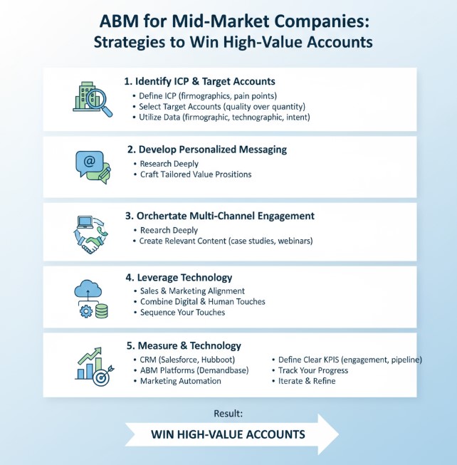 ABM for Mid-Market Companies: Strategies to Win High-Value Accounts