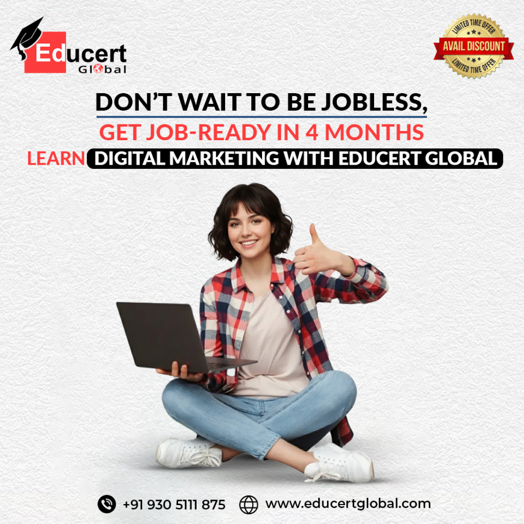 Best Digital Marketing Course in Gomti Nagar, Lucknow | Educert Global
