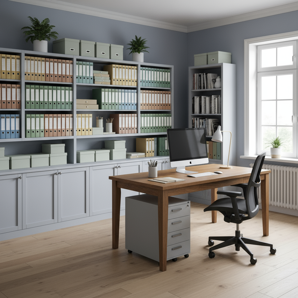 How to Design a Functional Home Office with Smart Storage Solutions