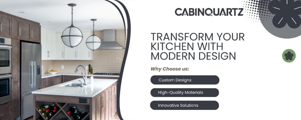 Transform Your Kitchen with Modern Design by Cabinquartz in Oakville