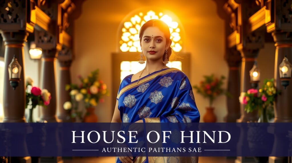 House of Hind – Pure Silk Paithani Saree Online for Every Occasion