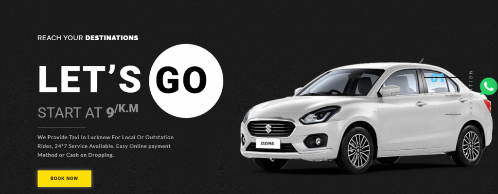 Best Cab Service in Lucknow Affordable, Reliable, Cab Booking