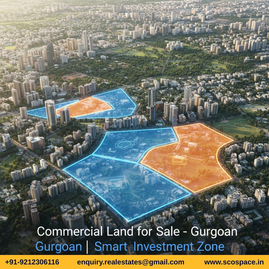 Exclusive Freehold commercial plots Gurgaon for Clinics & Offices