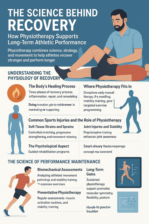 The Science Behind Recovery: How Physiotherapy Supports Long-Term Athletic Performance
