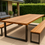 Custom Outdoor Table Perth: Blending Function, Style, and Local Craftsmanship