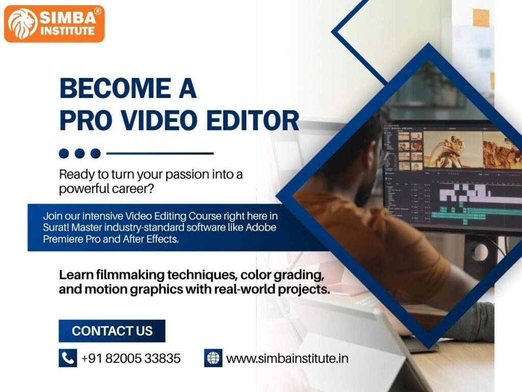 Why This Video Editing Course in Surat is a Smart Move for Aspiring Creatives?