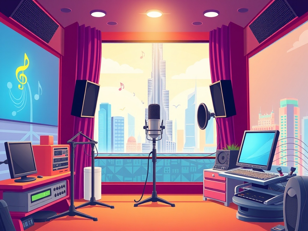 Transform Your Voice Discover Dubai’s Top Recording Studios