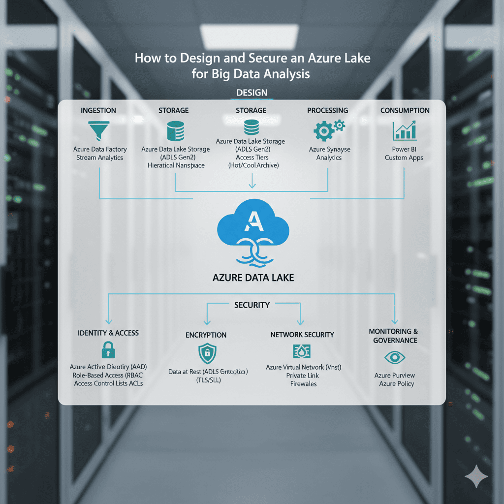 How to Design and Secure an Azure Data Lake for Big Data Analysis