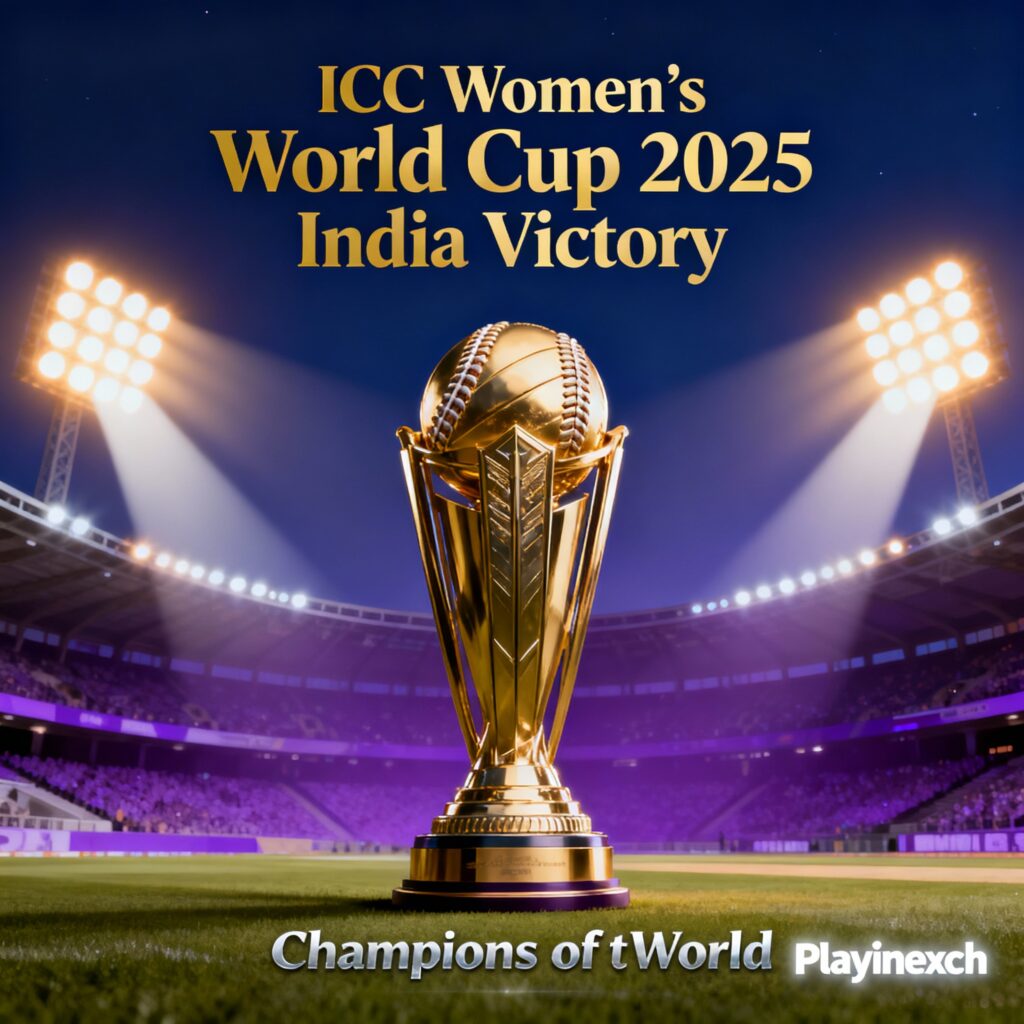 India Creates History: Women’s World Cup 2025 Victory with Playinexch