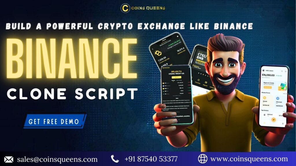 Binance Clone Script – Build a Powerful Crypto Exchange Like Binance