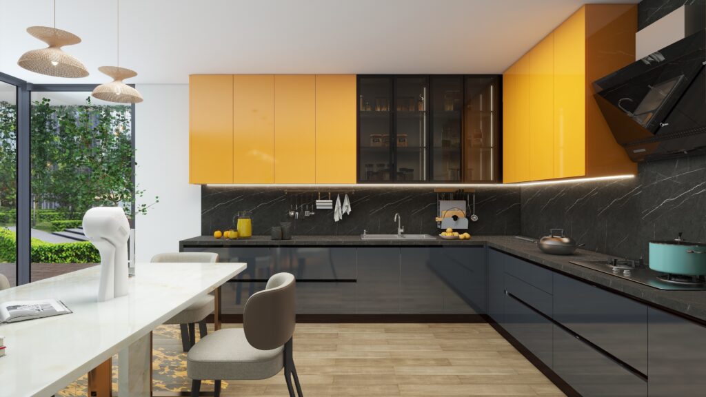 Kitchen Interior Design Bangalore with Modern Modular Kitchen Solutions