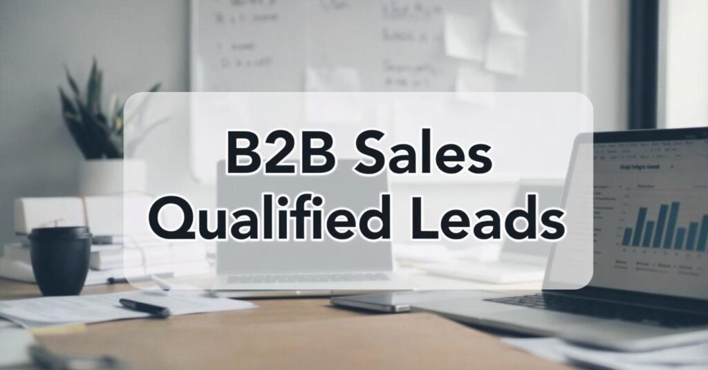 Leveraging Data to Improve B2B Sales Qualified Leads Conversion