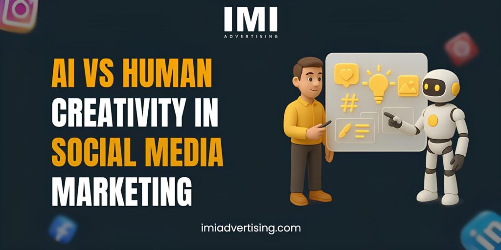 AI vs Human Creativity in Social Media Marketing