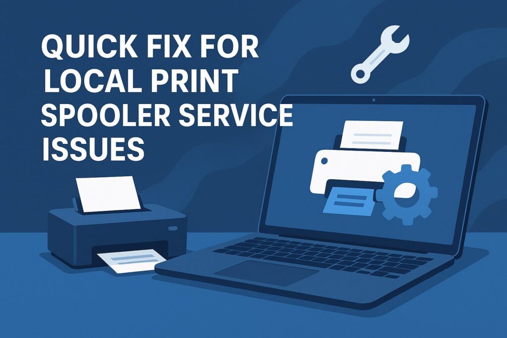 Quick Fix for Local Print Spooler Service Issues