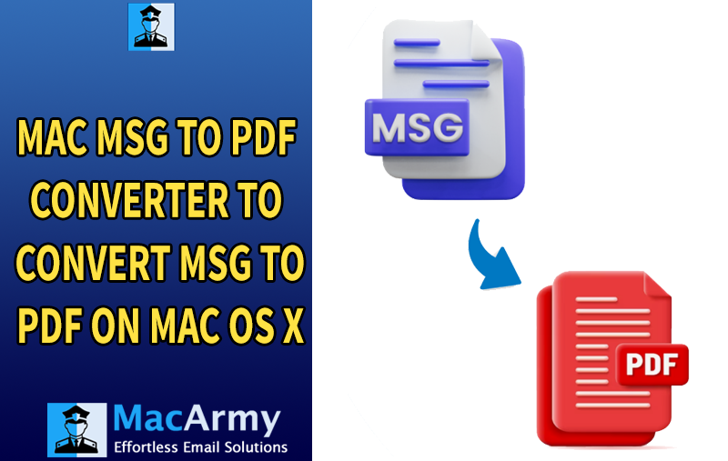 How Do I Save a MSG File to PDF for Mac?