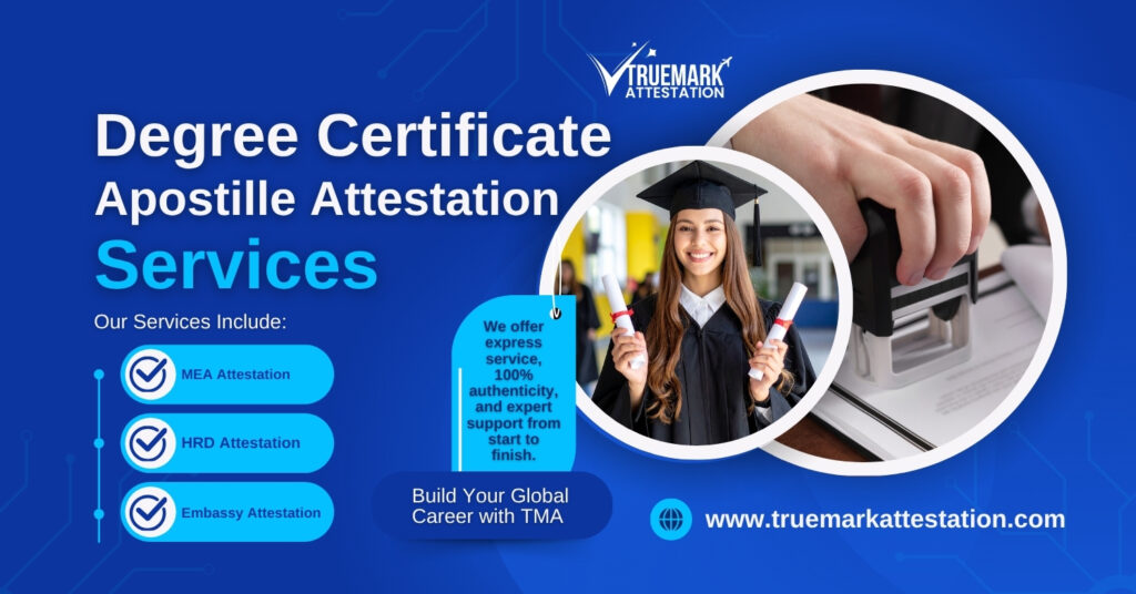 Importance of Apostille for Degree Certificates for Studying or Working Abroad