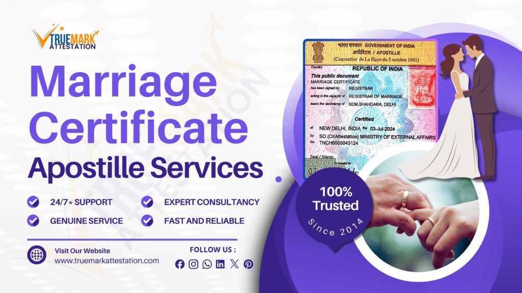 Marriage Certificate Apostille Services – Complete Guide 2025