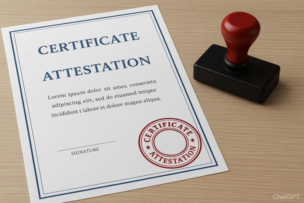 Commercial Document Attestation Services UAE