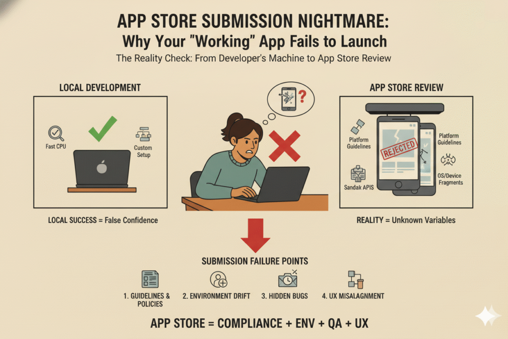 Why Do Mobile Apps Work Flawlessly Until App Store Submission?