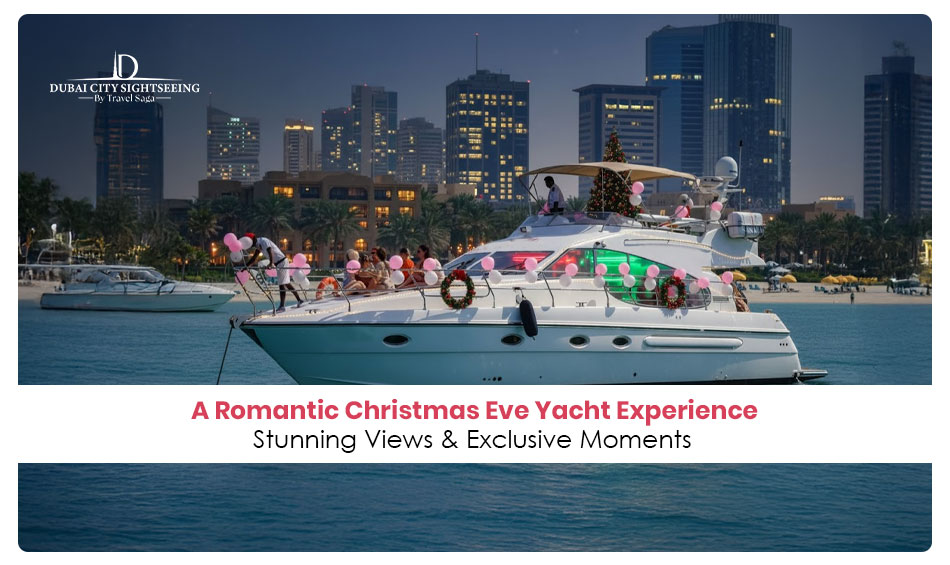 A romantic Christmas eve yacht experience: Stunning views and exclusive moments