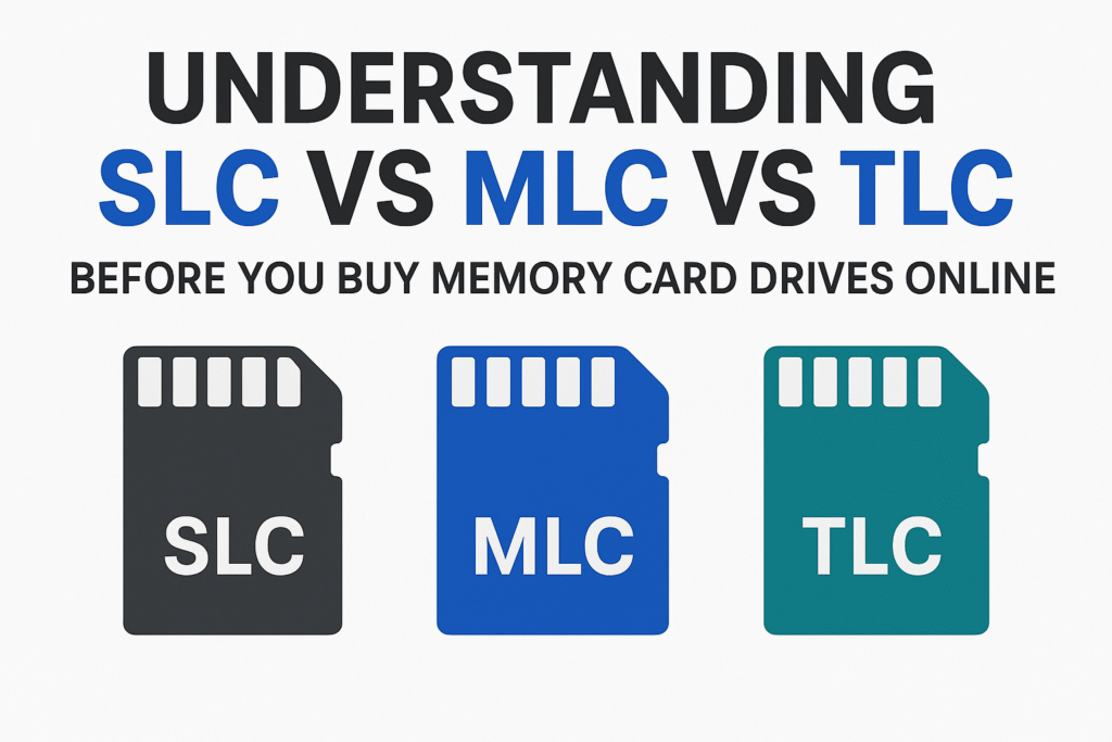 Understanding SLC vs MLC vs TLC: Before You Buy Memory Card Drives Online