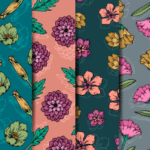 Exploring the Beauty of Wallflower Blue Quilt Fabric and Florissima Fabric Bundle for Your Next Quilting Project