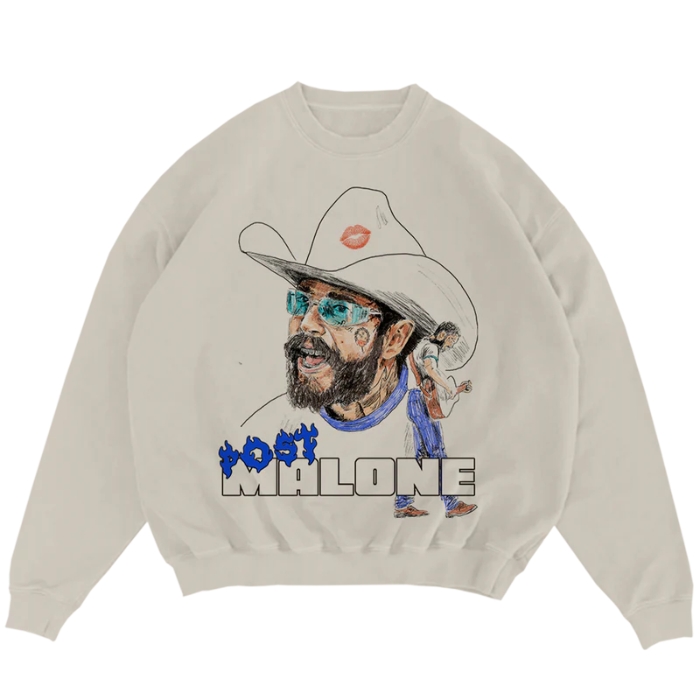 Christmas hoodie plans tied with Post Malone Merch