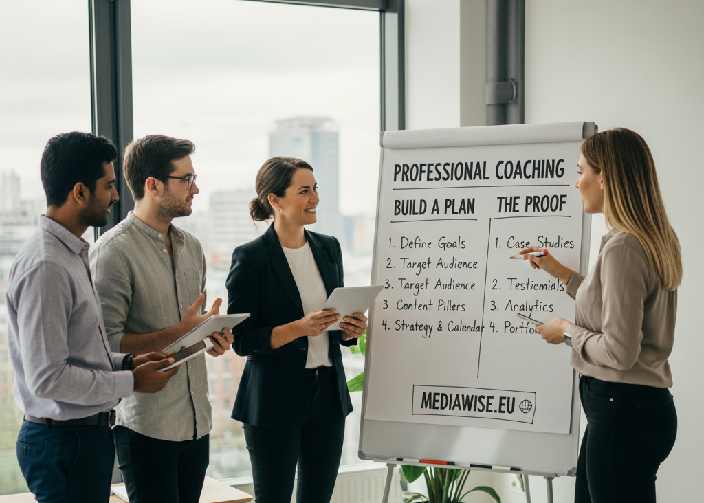 Professional Coaching Meets Content: Build a Plan and the Proof