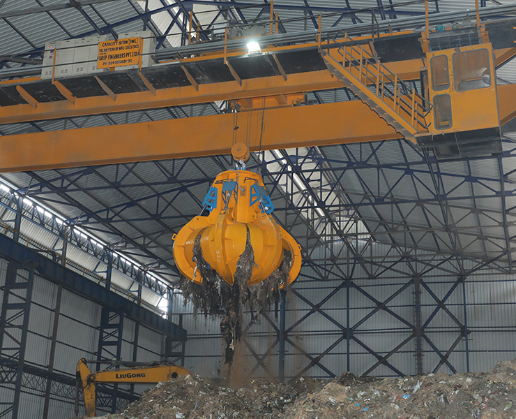 Single Girder Grab Crane Manufacturers