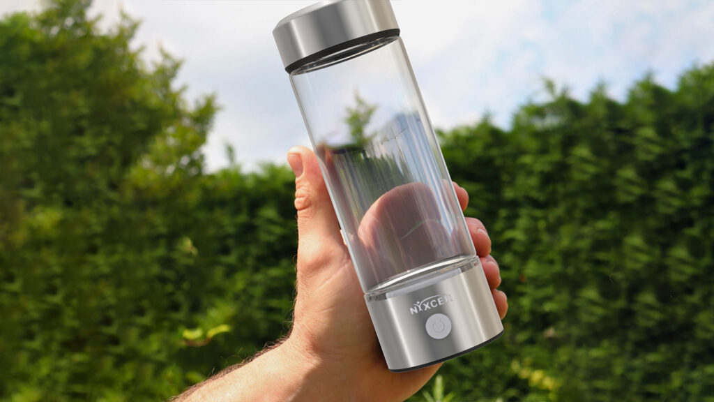 Portable Hydrogen Water Bottle with Healthy Diet Plans