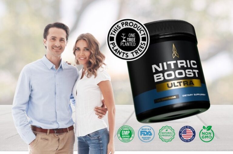 Nitric Boost Ultra™ | Natural Energy & Stamina Booster for Men