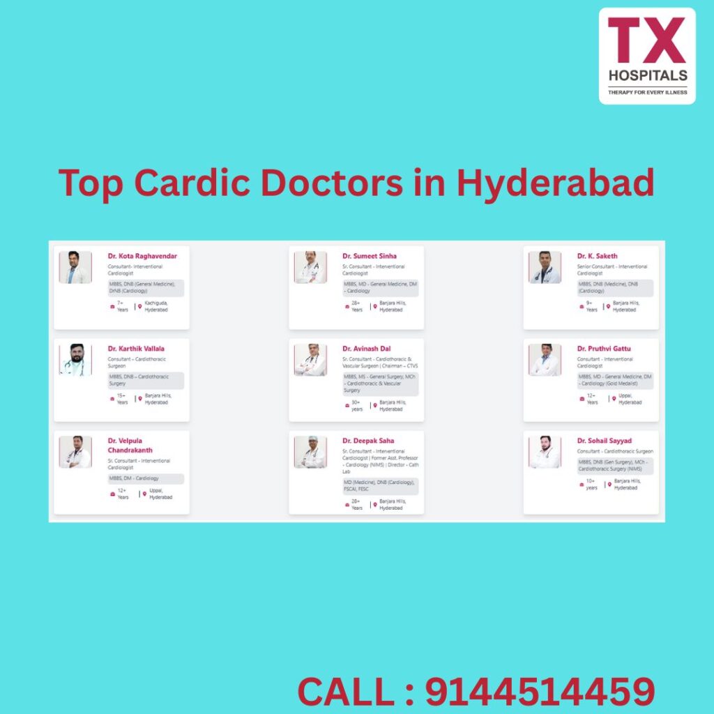 Best Cardiovascular Surgeon in Hyderabad