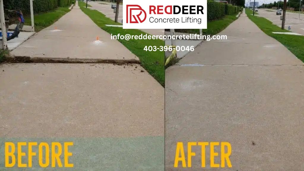 Red Deer Concrete Lifting Experts for Residential & Commercial Concrete Repair