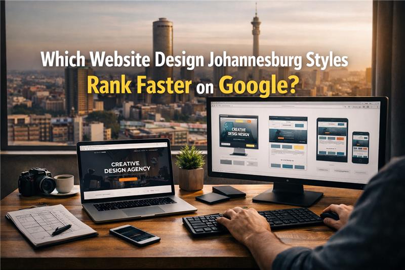 Which Website Design Johannesburg Styles Rank Faster on Google?