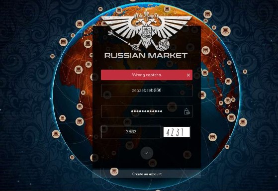 Russianmarket.vc offers cc Shops Creating an Account Safely