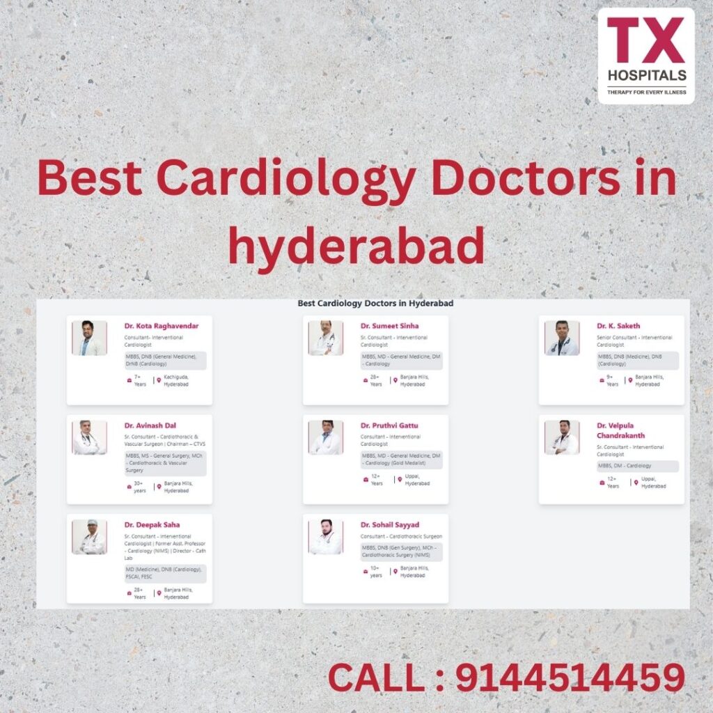 Top Cardiologist in Hyderabad