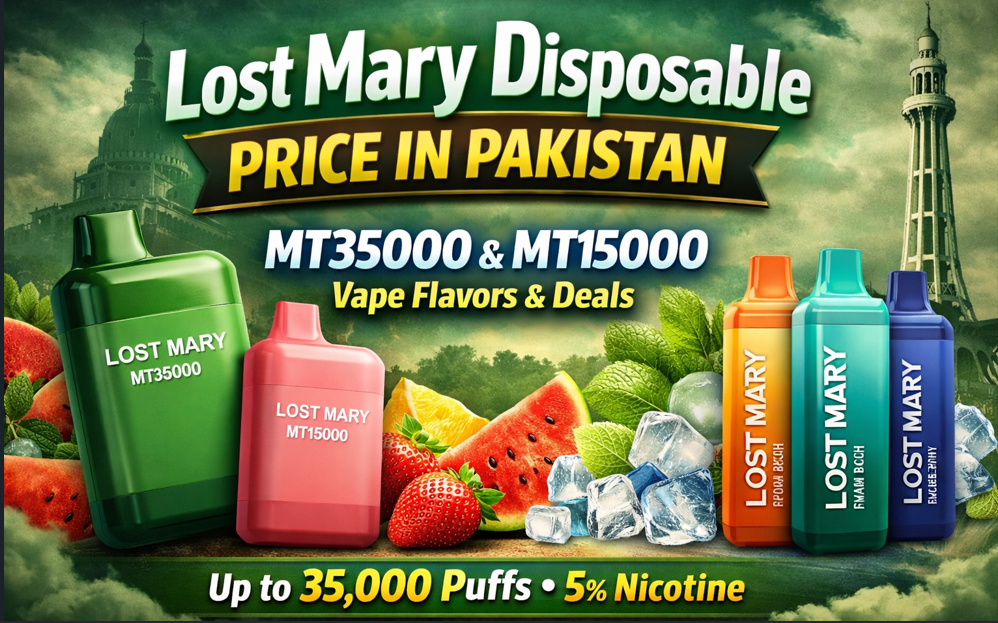 Lost Mary Disposable Price in Pakistan: MT35000 & MT15000 Vape Flavors