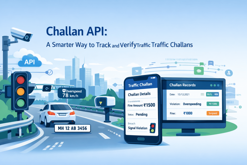 Challan API: A Smarter Way to Track and Verify Traffic Challans