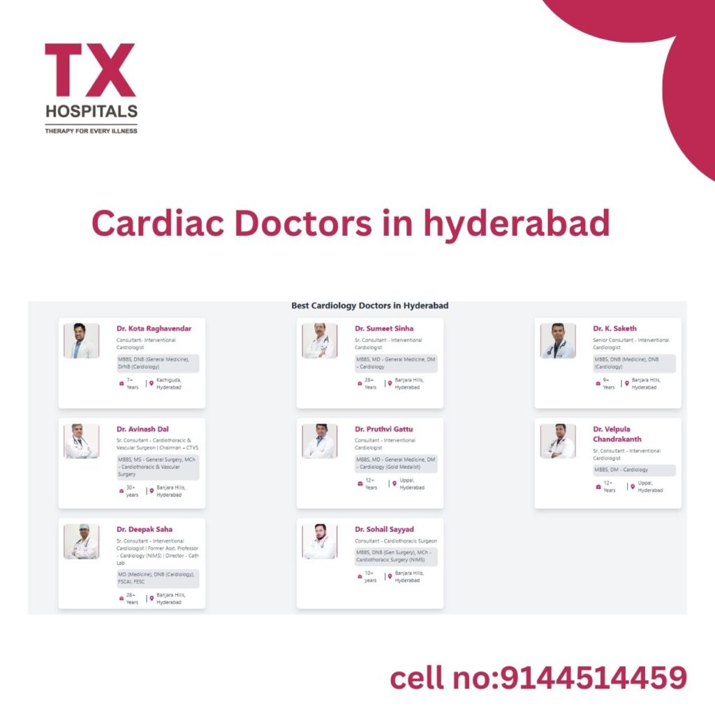 Top Cardiac Specialist in Hyderabad